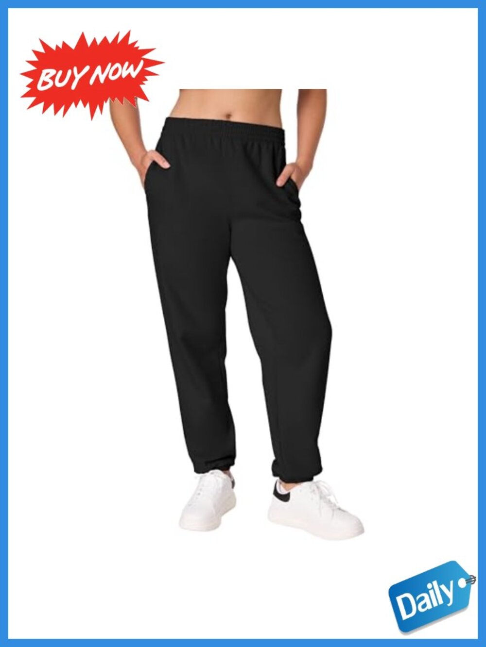 Hanes Originals Midweight Fleece Joggers Sweatpants Pockets 30 Inch